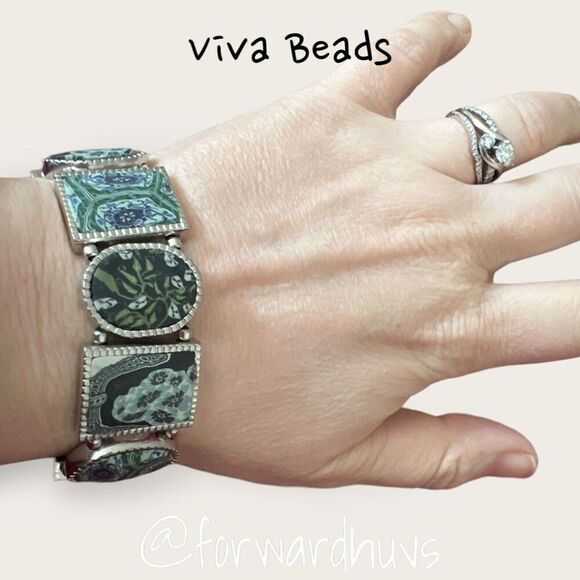 Viva Beads | Polymer Clay Hand Made Beads | Stretch Bracelet - Picture 5 of 10